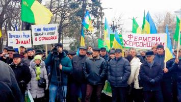 Мітинг фермерів під Верховною Радою 15.03.2016