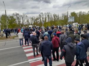 У Херсоні понад 300 фермерів протестують проти закриття ринків