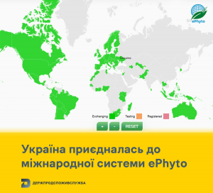 Приєднання України до ePhyto спростить експортні процедури