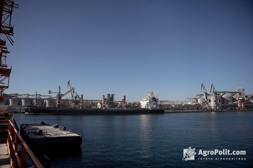 Морськими шляхами по «зерновому коридору» експортується фактично все зерно