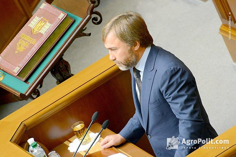 Щоб уникнути санкцій, Новинський перереєстрував власні активи на кількох підконтрольних іноземних громадян