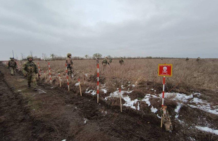 Потенційно замінована територія України на сьогодні становить близько 139 тис. кв. км